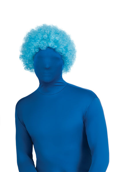 Blue Afro Wig